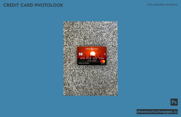 Türkische Bankasi Bank Mastercard Photolook Beispielvorschau